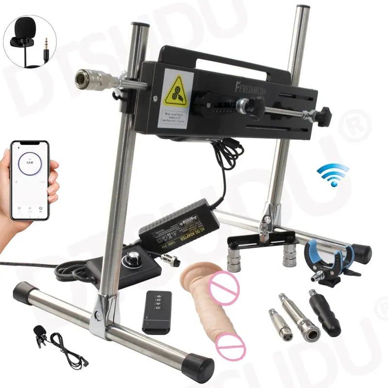 Dildo-120W Awtomatikong Dildo Machine 3-15cm Super Silent Masturbation Dildo Sex Machine Mga Pang-adultong Couple Sex Toy Babae Lalaki Sex Toy