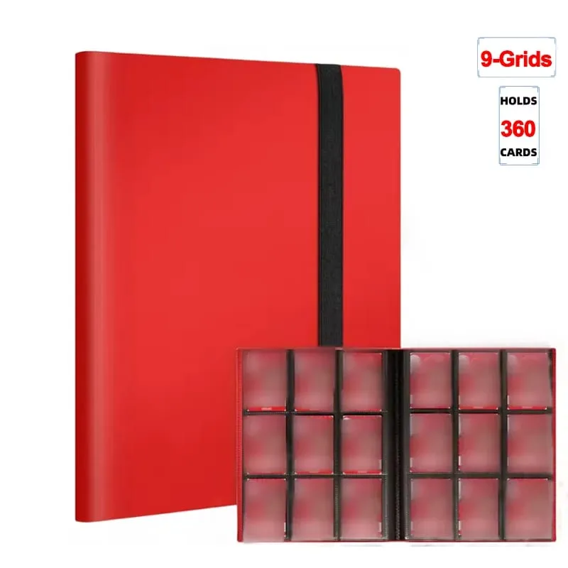 160/360/480/540 Cards Capacity Pocket Holder Binders Albums For Game Card Book Sleeve Holder Large-capacity Card Binder Notebook