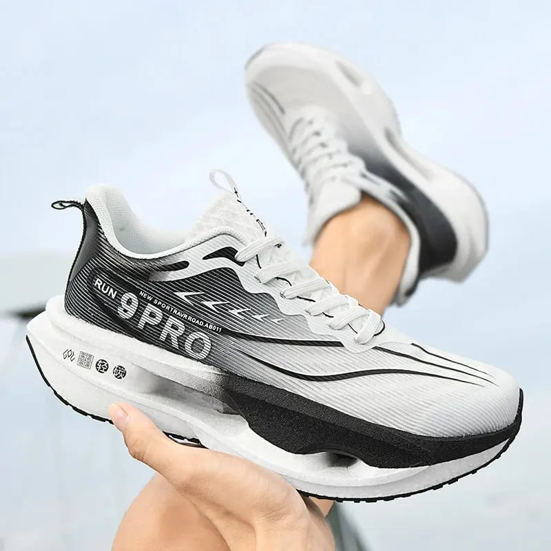 Mannen Loopschoenen Kussen Stabiele Lichtgewicht Sportschoenen Mesh Ademende Casual Sneakers Vrouwen Antislip Outdoor Sportschoenen