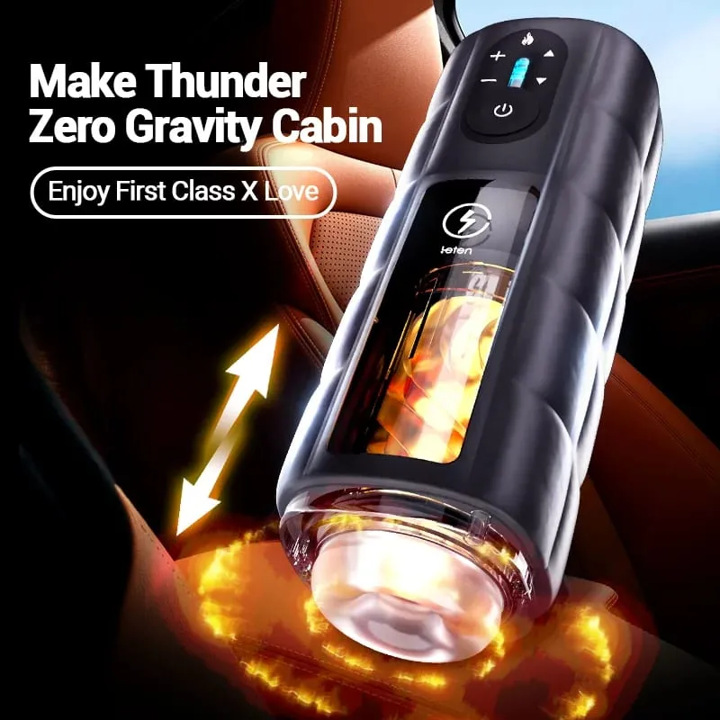 Leten Zero gravity Male Penis Training Cup Auto Thrusting Piston Stroker Adult Sex Toy For Man Penis Stimulation