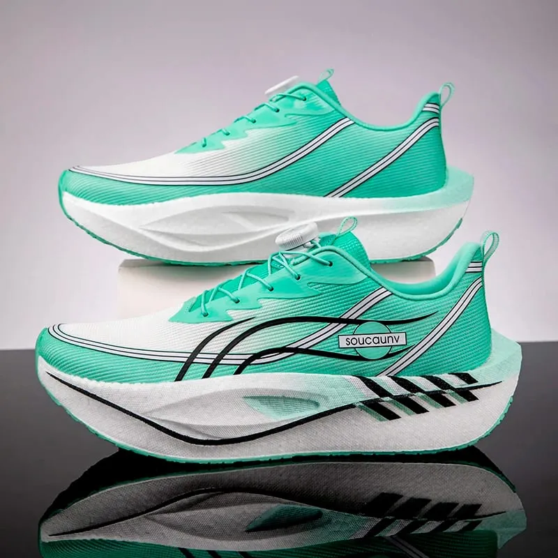 Running Shoes Professional Fitness Carbon Board Men's Sports Marathon Lightweight Women's Comfortable Non Slip Sports Shoes