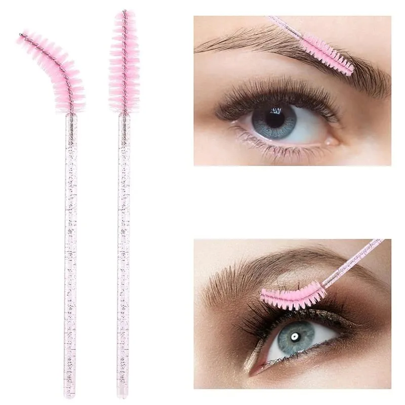 50/150PCS Disposable Eyelash Brush Mascara Wands Eyebrow Brush Makeup Applicator for Eyelash Extension Beauty Tools