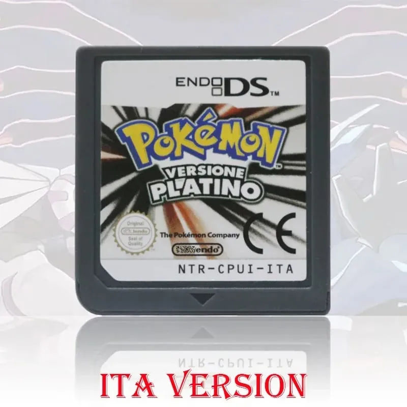NOE/ESP/ITA/FRA/USA/EUR/AUS Version Pokemon HeartGold SoulSilver Platinum Diamond PearlVideo Game Card For DS 2DS 3DS Console