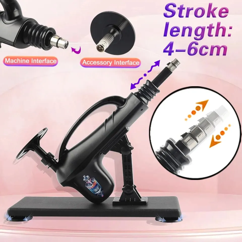 Automatic Sexual Machine 3XLR Dildo Attachments Female Masturbation Vibrator Massage Gun Sex Toys for Men Couples Adult Products