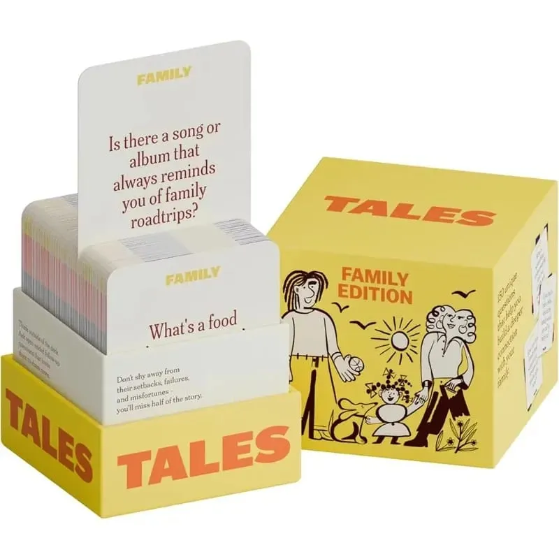 Family Edition Conversation Starter Cards 150Pcs Family Party Board Game Desktop Interactive Card Game for Gathering Gifts