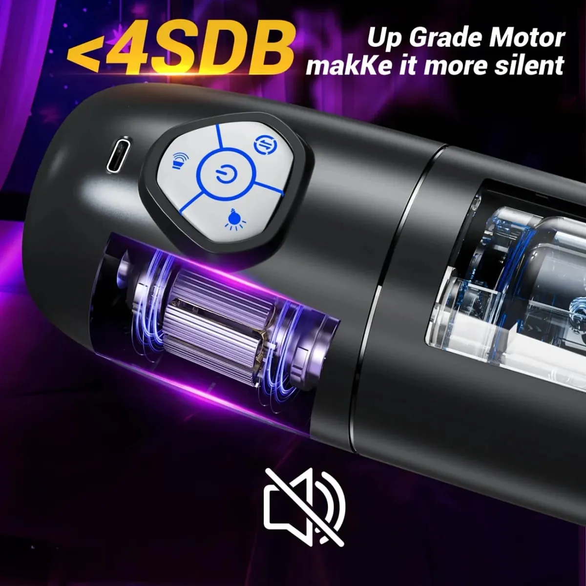 Fully Automatic APP Male Rotary and Telescopic Masturbation Device Penile Desensitization Delay Training Device Adult Sex Toys