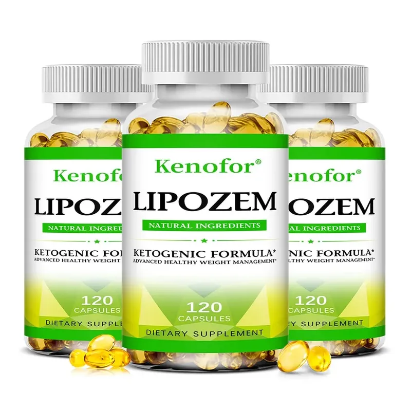 Natural Lipozem Capsules - Digestive Health Appetite Suppression Metabolism Weight Management