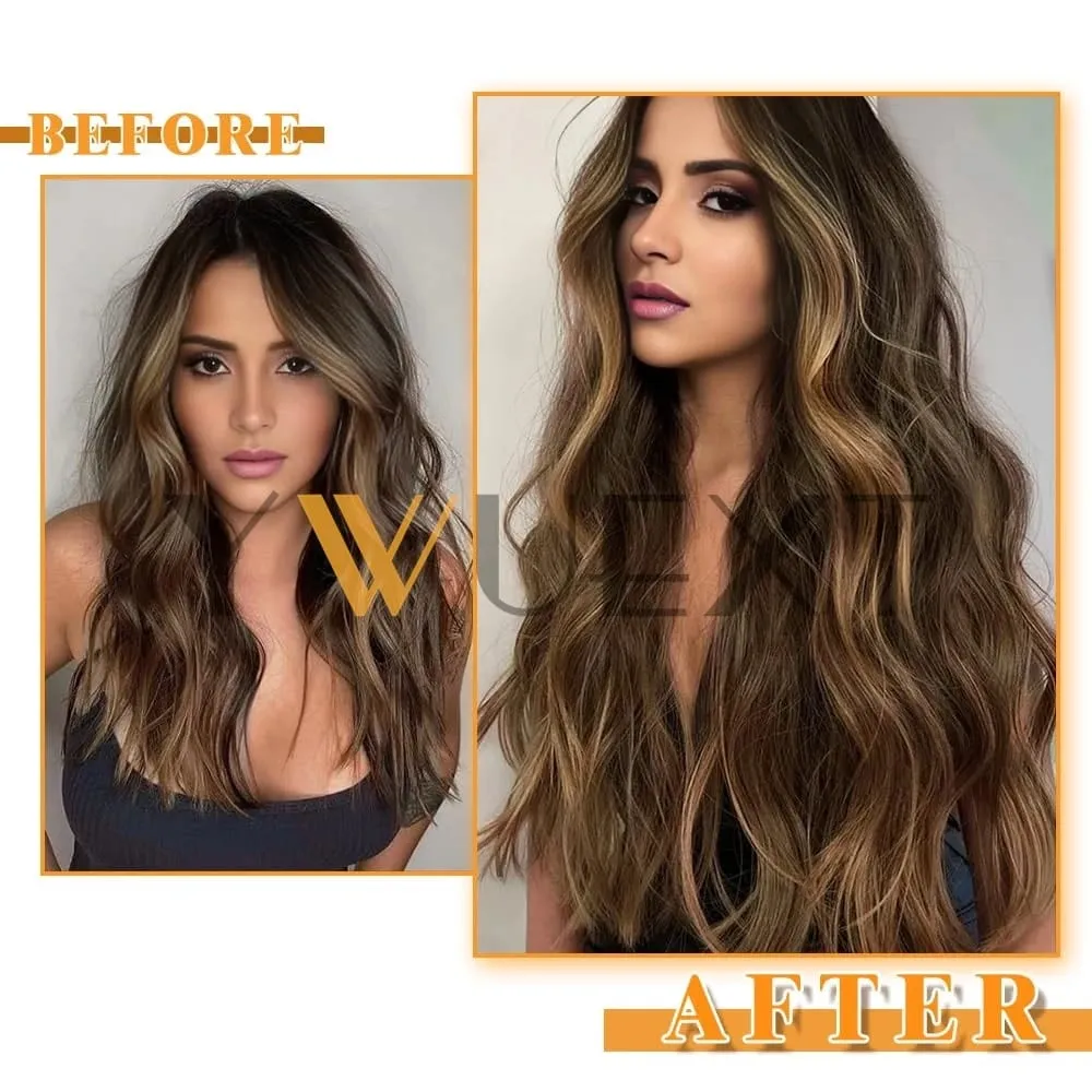 Real Human Hair Tape in Extensions 16'' 20'' Natural Straight High Light Seamless Tape Hair 20pcs On Double Sided Tape 30g/pack