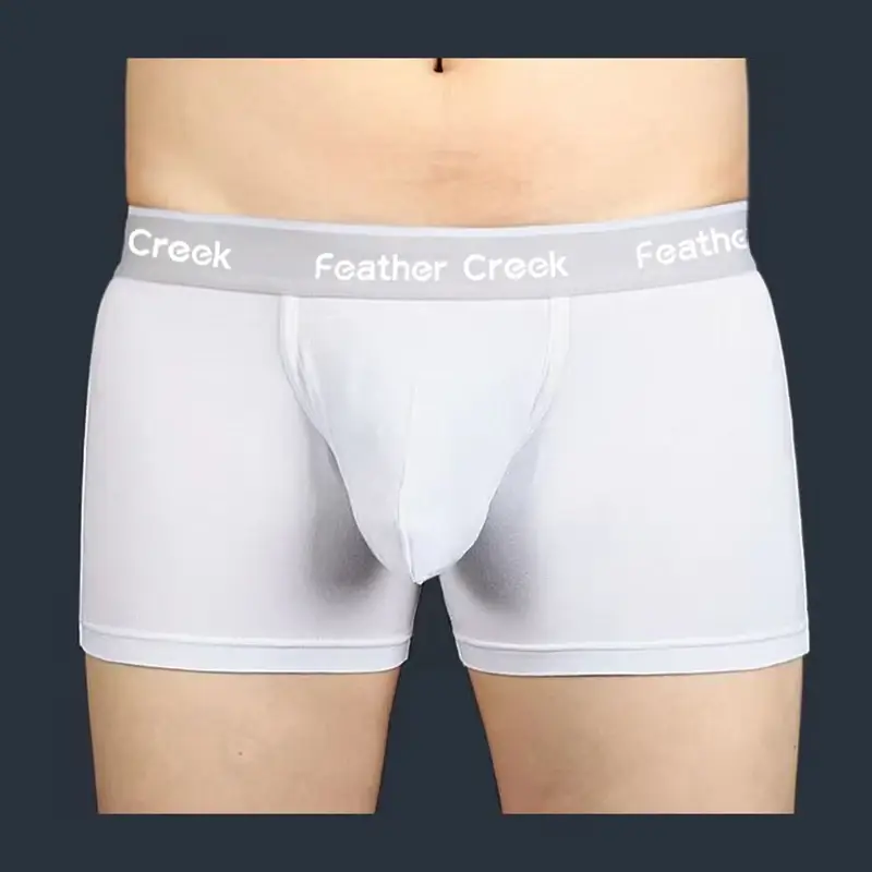 Panlalaking Pang-araw-araw na Malaking Supot na Kasuotang Panloob U Convex Bulge Enhancing Durable Seamless Cotton Briefs Breathable Low Rise Boxer Shorts Fit