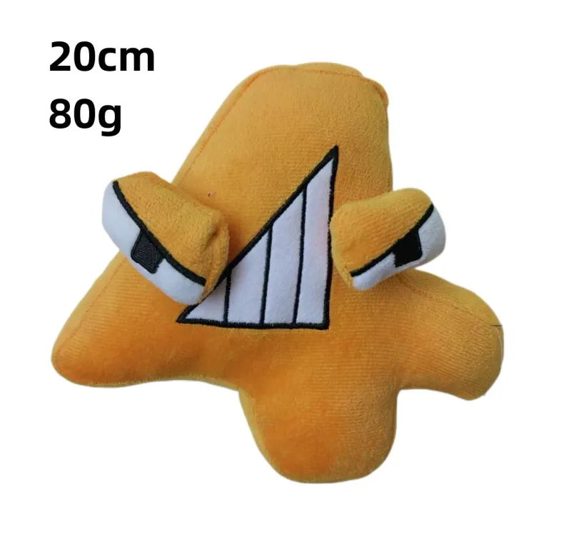 26 English Alphabet Lore 0-9 Number Plush Toy Anime Doll Kawaii Children's Enlightenment Montessori Plush Toy Doll Birthday Gift