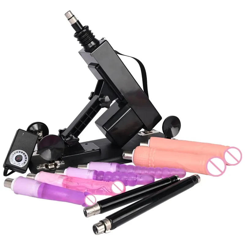 Mga Sikat na Sex Machine para sa Babae na Nag-masturbate Pumping Sex Gun Adjustable Speed ​​Love Machine para sa mga Babae，Mga Laruang Pang-Sex