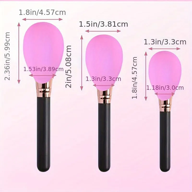 Silicone Makeup Brush Covers for Travel A Storage & Organizer Case for Brushes To Protect Makeup Bag