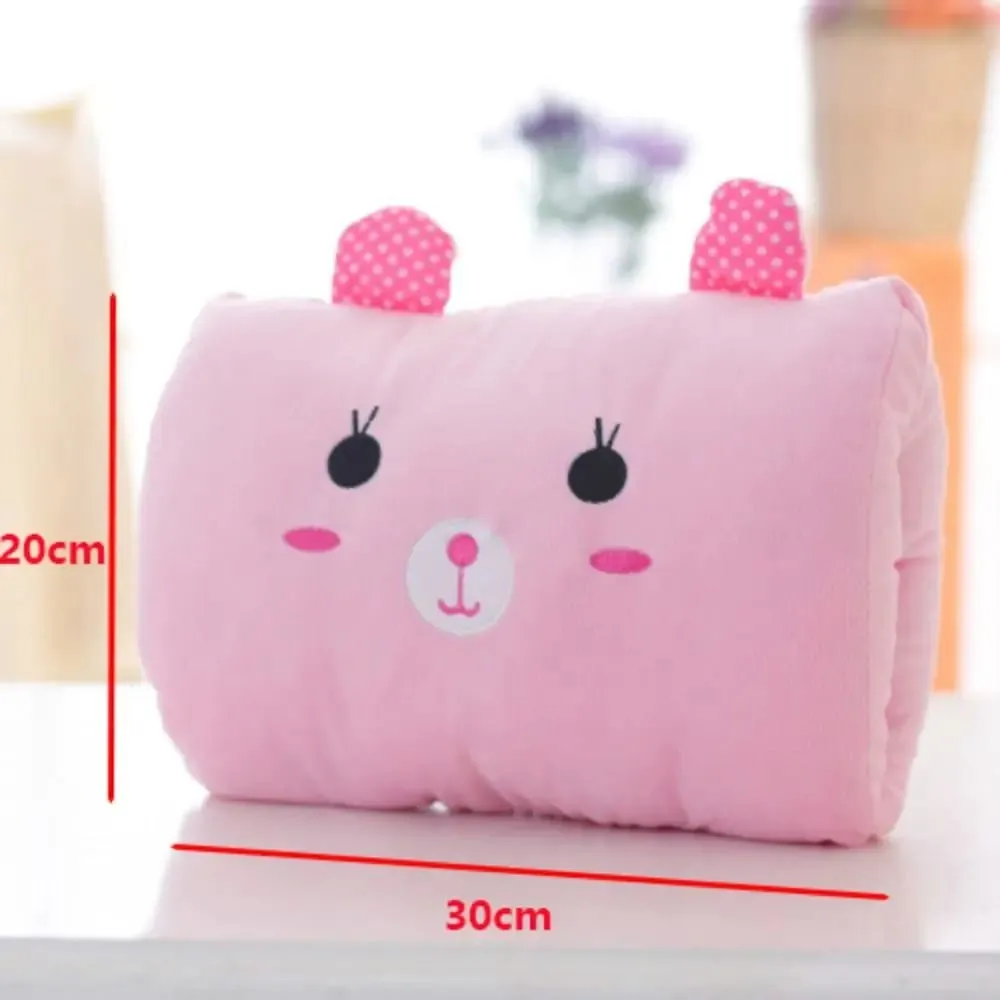 Cute Plush Children's Plush Pillows Cartoon Animal Hand Warmers Gloves Toy PP Cotton Nap Pillows Cushions Adults