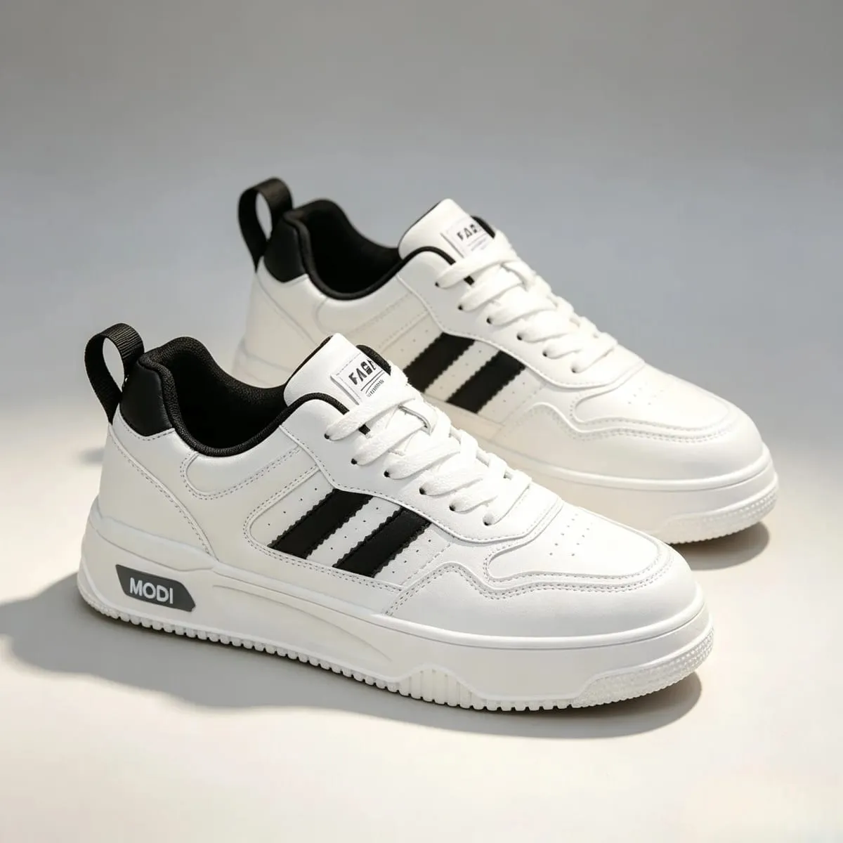 Men's Autumn Versatile High Top Running Shoes Trendy Thick Soled Casual Fashion Sneakers for Outdoor Sports