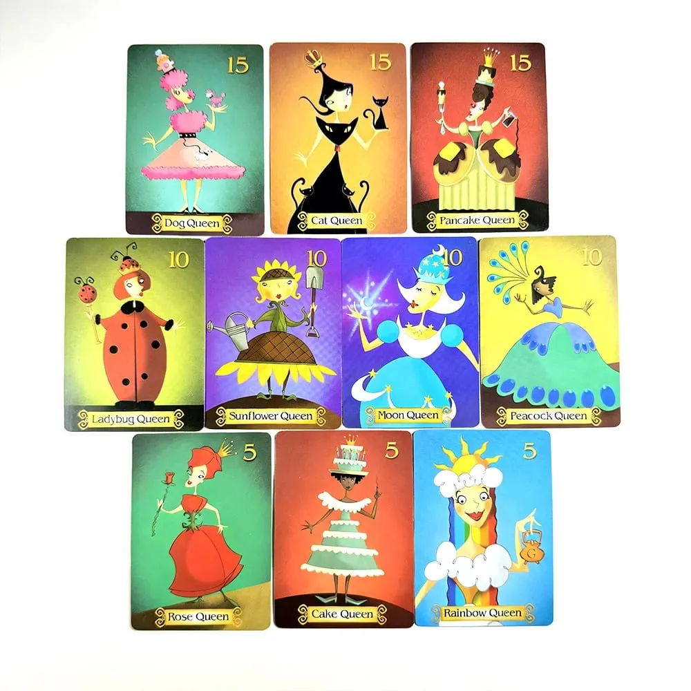 The Sleeping Queens Card Game Full English Version Family Board Game 2-5 Players Strategy Card Game for Adults Party Gifts