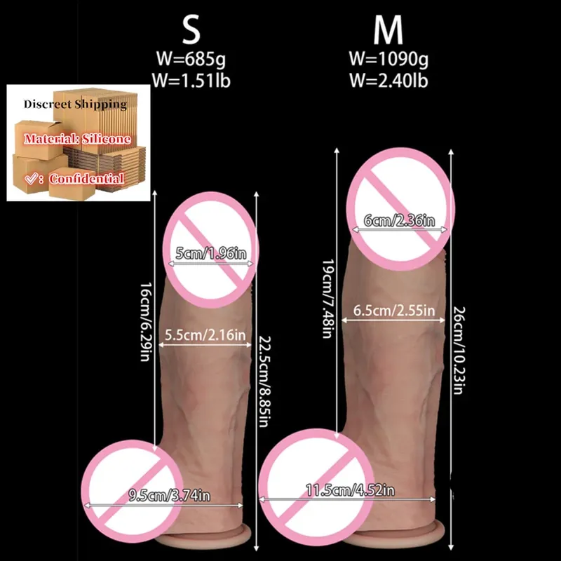 NEW Sex Toys Realistic Soft Silicone Big Dildo Penis G-spot Vaginal Masturbation Suction Cup Dick BDSM Woman Anal Sex Toys 성인용품