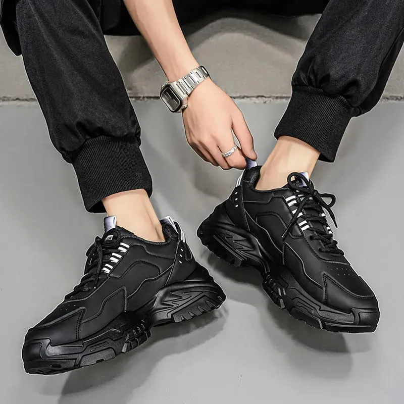 Men Travel Casual Sneakers Simple Elegant Style Lightweight Flexible Sole Breathable Anti Slip Daily Outdoor Running Sports Shoe