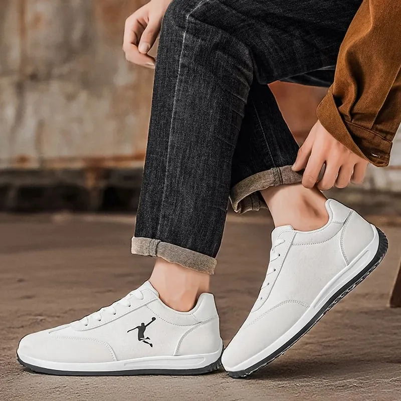Men's Shoes Spring and Autumn Trendy Shoes New Cross-Border Models White Black Red Sports Shoes Soft-Soled Breathable Men's Low-Top Versatile Casual Shoes