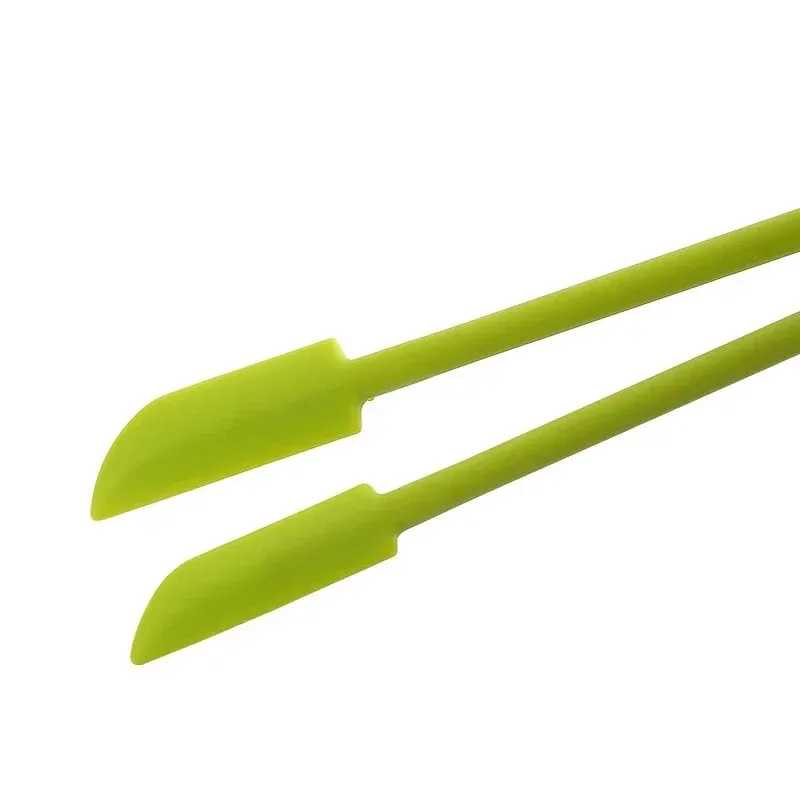 Cosmetic Bottle Silicone Mini Scraper 3-Piece Set Double-End Spatula for Baking Jam and Cream