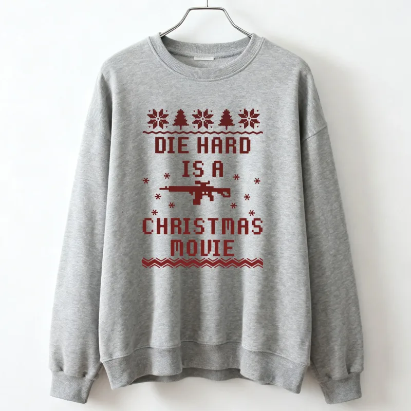 Bây Giờ Tôi Có Một Súng Máy Die Hard Mclane Naktomi Plaza Unisex Dây Nhảy Áo Len Nam Nữ Mới Trong Áo Khoác & Áo Nỉ Chui Đầu — image 3