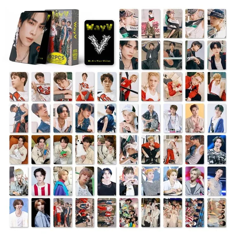 92Zhang XiaokaWayVWeishen Collection Photo Card FansKPOPPeripheralLOMOMini truck