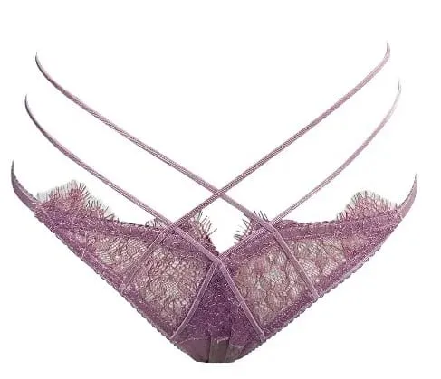 Ensemble de Lingerie d'été en dentelle brodée, cravate croisée, soutien-gorge Push Up en maille transparente, sous-vêtements confortables à porter au quotidien pour femmes, taille 32-38