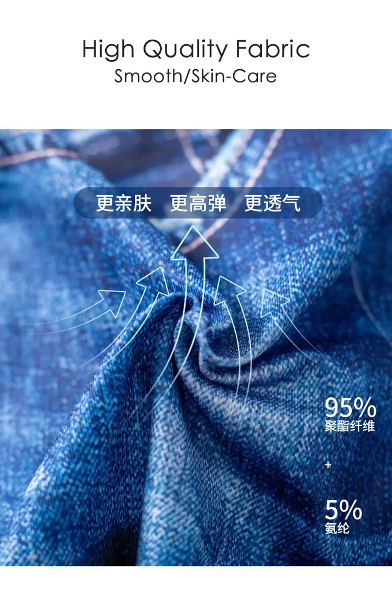 Thời Trang Mới Quần Lót Ice Silk Quần Short Boxer Dài Cho Nam Kích Thước Lớn Demin Jean Phong Cách Quần Lót Nam Cao Cấp Kéo Dài Quần Lót