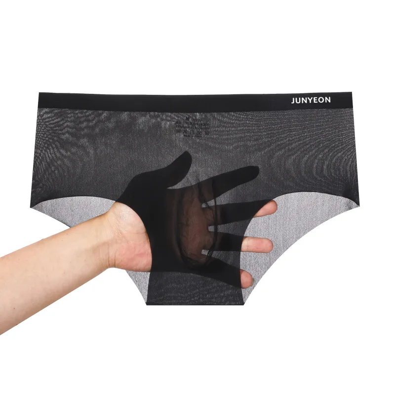 Sexy Men Briefs Undies Summer Seamless 3D Pouch Panties Ultra-thin And Light Breathable Underwear Quick Drying Underpants Slip