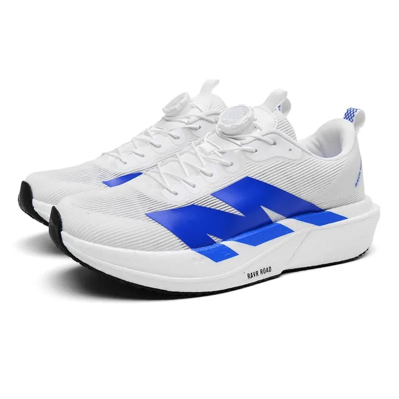 Men Cushioned Carbon Plate Running Footwear Breathable Mesh Marathon Sneakers Non-Slip Lightweight Athletic Shoes for Women Gym