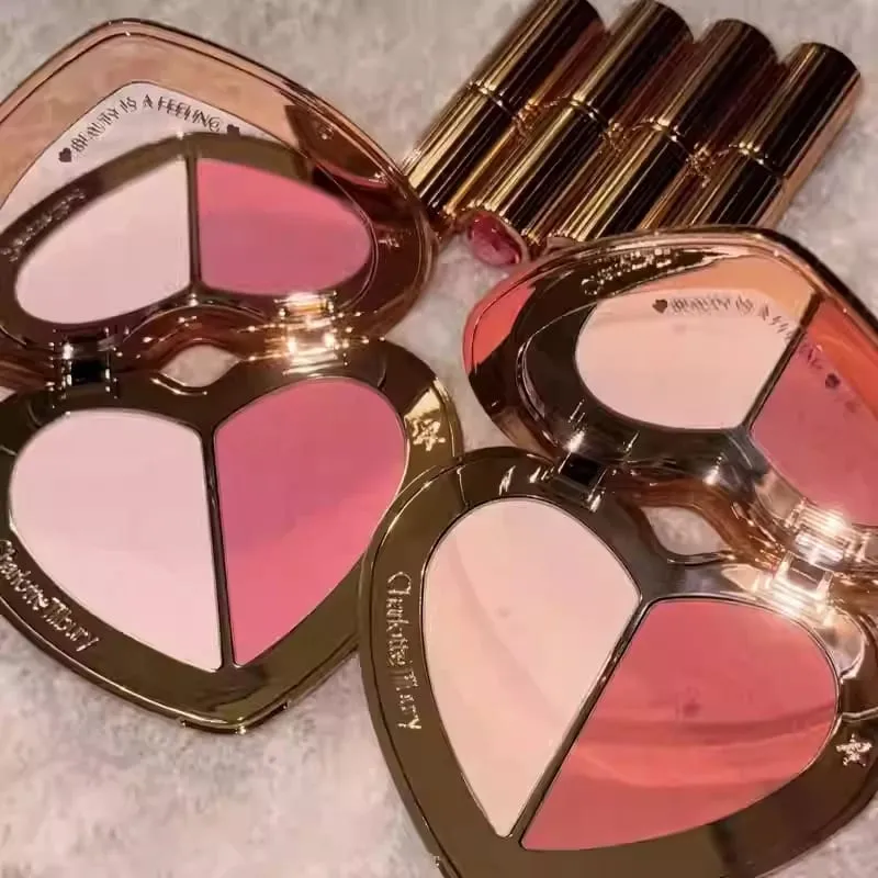 Charlotte CT Blush Stick Contour Cream Luminous Makeup Air Cushion Blush Pen Mat Let at blande for ensartet naturlig finish Tilbury