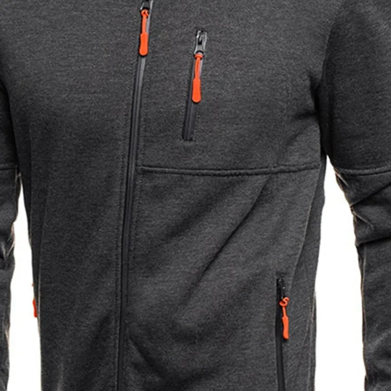 2025 Spring And Autumn Half Life Game 1998 Print New Men's Three-Color Cotton Hoodies Zipper Leisure Harajuku Coat