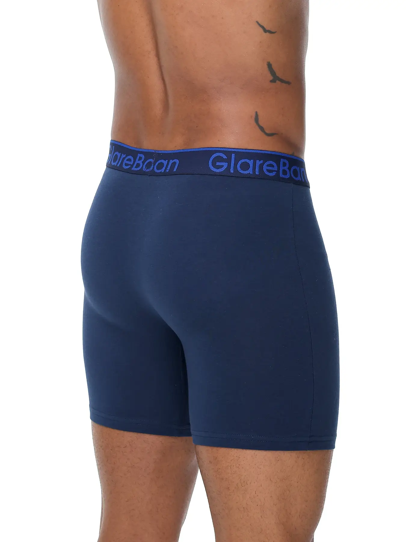 5pcs Set Mid-Long Cotton Boxer Shorts Men Underwear Male Underpants for Men Homme Boxershorts Slips Soft Panties Brand Briefs