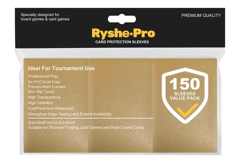 100pcs 2.5"x3.5" Premium Trading Card Sleeves 66x91mm Standard Sized Board Game Cards for MTG Magic Gathering Lorcana Game Card