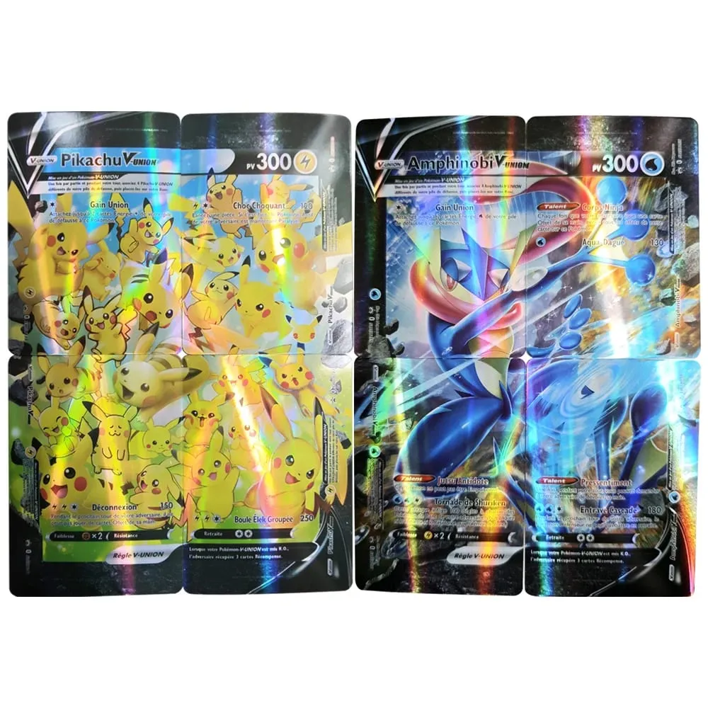 French Version Pokemon Cards VMAX V EX GX MEGA VSTAR Carte Collection Battle Trainer Children's Christmas Toys Gift