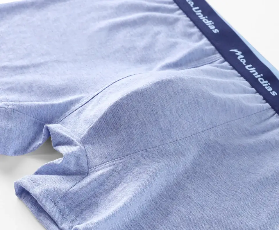 5pcs Solid Color Boxers Mens Underpants Cotton Men's Panties Sexy Letter Elastic Band Underwear For Man Boxer Shorts