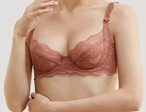 Nouvel Ensemble Plus Size Underwear Dentelle Ultra Fine Mode Style Français Uni Doux Armature Push Up Soutien Gorge Multi Taille