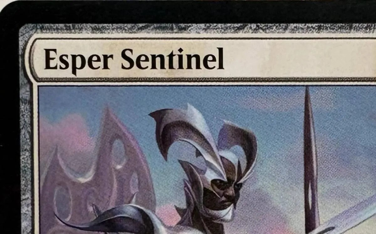 LK7 Commander's Plate Drannith Magistrate Esper Sentinel Smothering Tithe High-Quality TCG Proxy Cards (Black-Core)