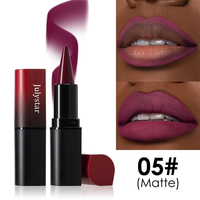 Tapered Nib Lip Liner Pencil Long-Lasting Matte Black Brown Velvet Lipstick Waterproof Natural Slim Lip Liner Makeup Cosmetics