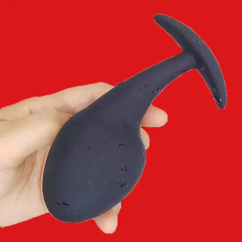 Silicone Anal Dilator But Butt Plug Tadpole Shaped Buttplug Butplug Analplug Anus Ass Beads Anchor Sex Toys Prostate Massage