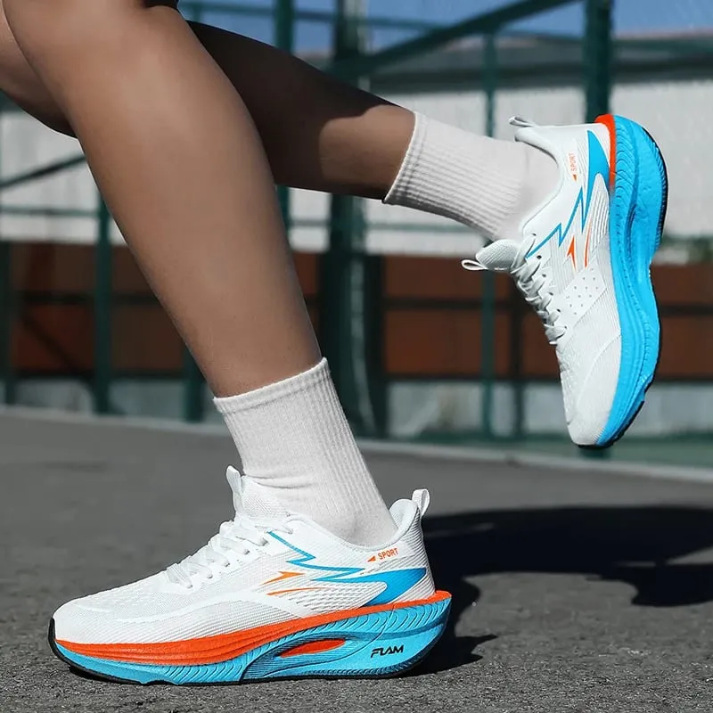 Running Shoes Men Marathon Athletic Sports Outdoor Carbon Plate Breathable Lightweight Comfortable Women's Air Cushion Sneakers
