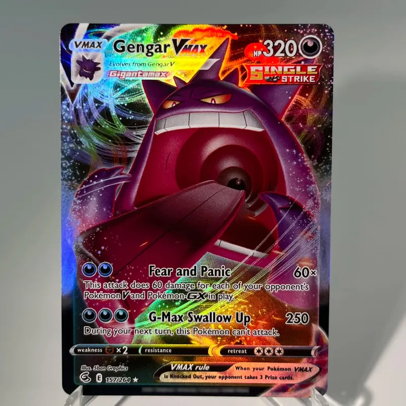 Pokémon GO PKM Cards PTCG6-E GX Rainbow Mewtwo V Dragonite VSTAR Rare Collection Battle Toys Gifts for Hobbies