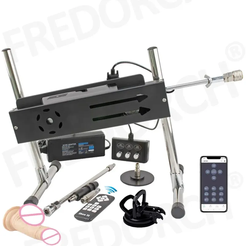 200W Turbo Gear Powerful F21S Sex Machine APP/Wired/Wireless Control Love Machine with Big Dildo Adult Toy 3-15cm Strok