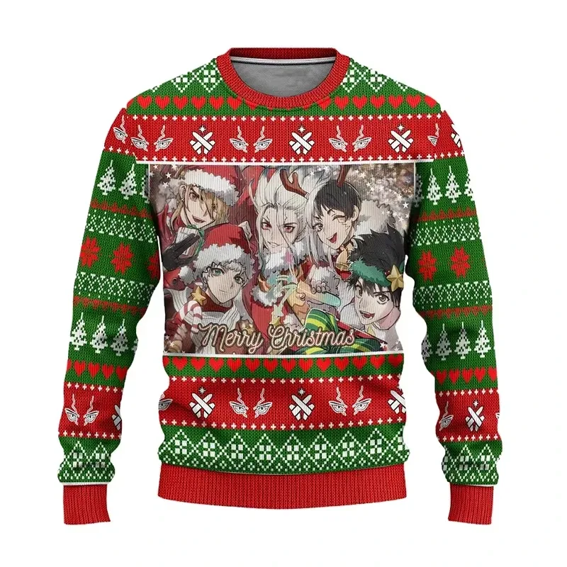 Novo suéter da moda, sucesso de vendas, com estampa de Natal do Dr. Stone, presente de Natal engraçado para homens e mulheres, m