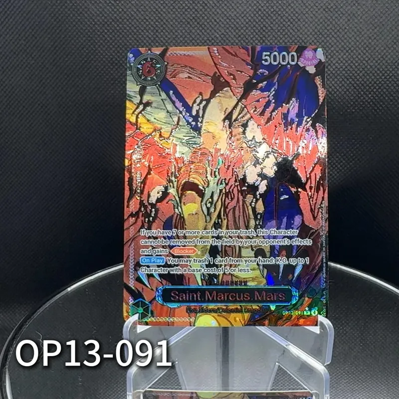 One Piece TCG OPCG English Character Card OP13 5 Siant Nusjuro Saturn Ju.Peter Warcury Mars Imu Deck Textured Foil Card