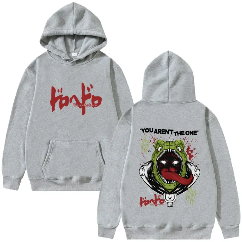 Anime Dorohedoro Kaiman You DRHDR Hoodies Men Women Gothic Manga Rock Streetwear Long Sleeve Vintage Pullover sweatshirt