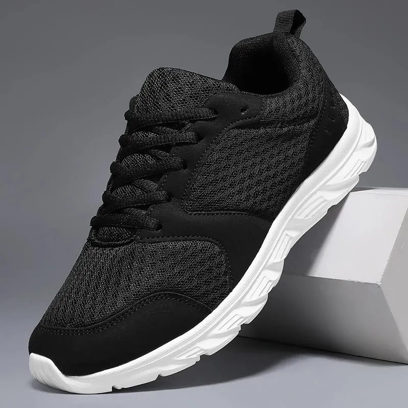 Men Sports Running Shoes Casual Marathon Breathable Lightweight Women's Comfortable Athletic Nonskid Walking Sneakers Outdoors