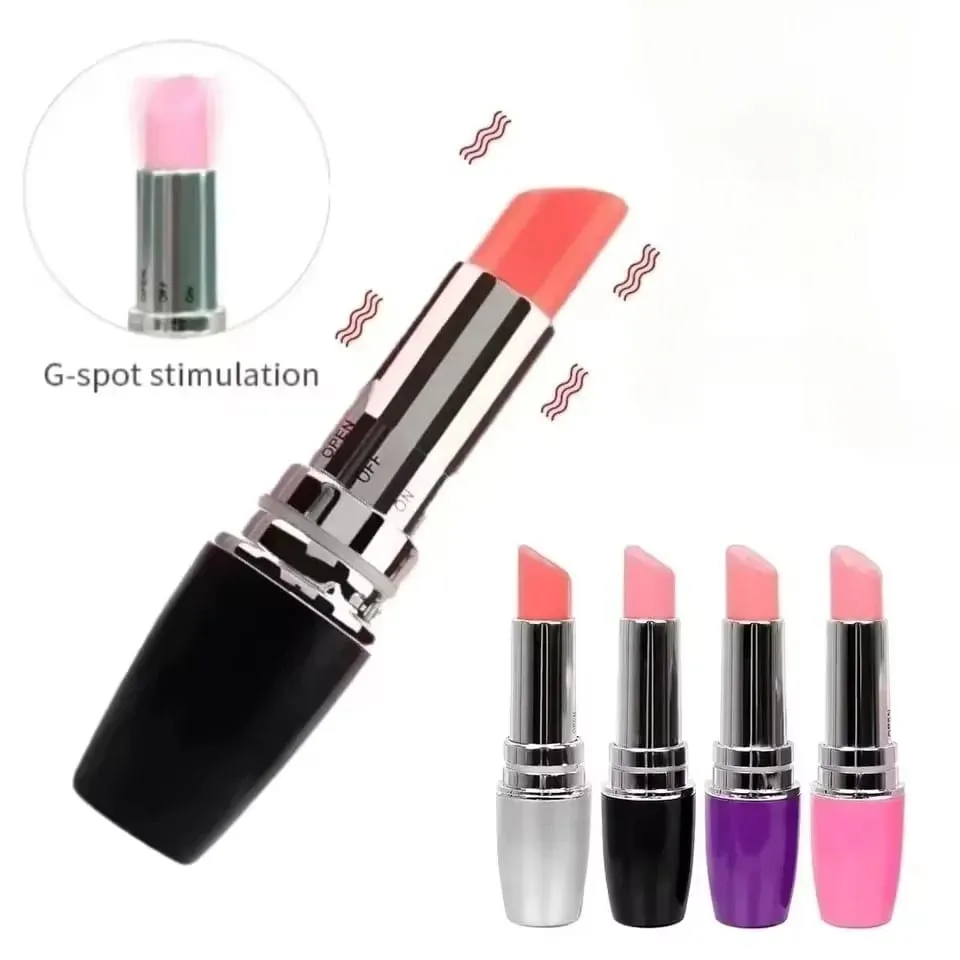 Portable Mini Jump Egg Massage Lipstick Vibrator Women Nipple Clitoris Stimulator Electric Vibrating Sex Toys For Female Couple