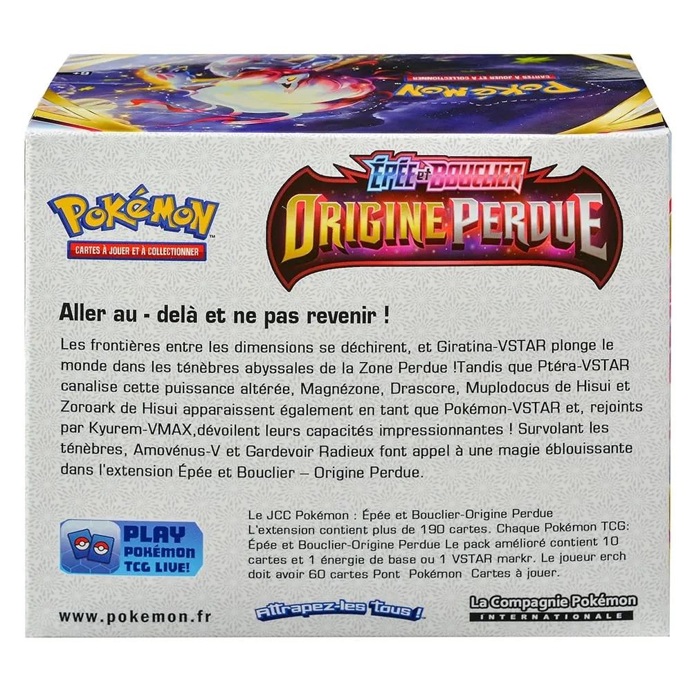 360 Chiếc Pokémon Pháp TCG: 360 ORIGINE PERDUE Hộp Thẻ Pokemon Hộp 36 Gói