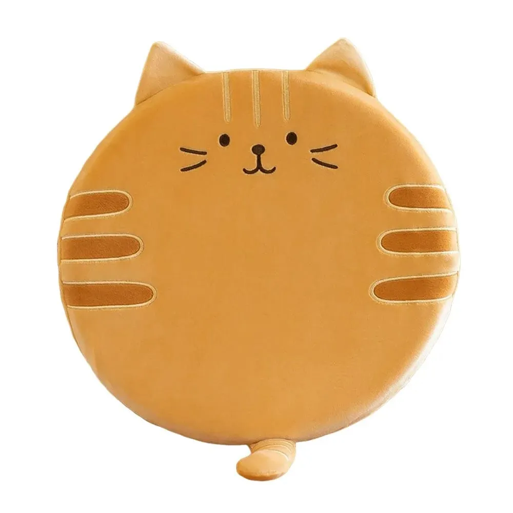 Universal Cartoon Animal Dog Cat Chair Cushion Comfortable Thick Seat Pads Soft For Office Student Dormitory Car