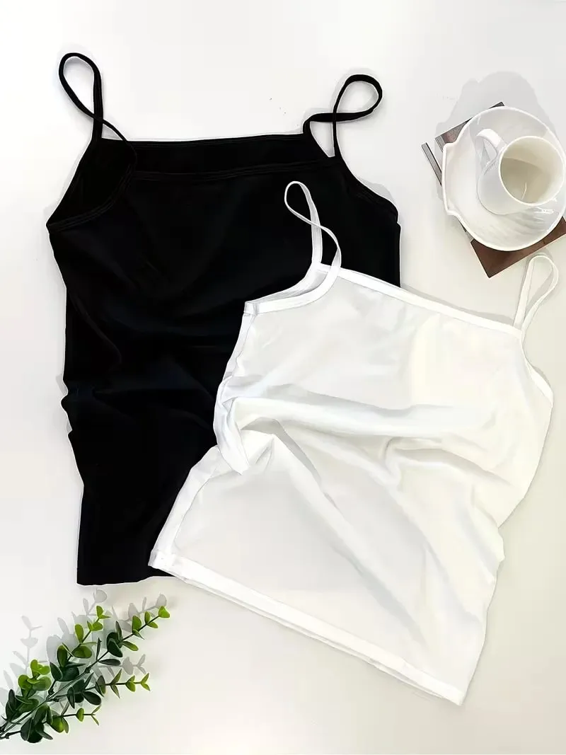 Women Coffee Club Lover Print Camisole Summer Retro Coffee Pot Graphic Tank Top Funny Slogan Sleeveless Vest Streetwear Crop Top